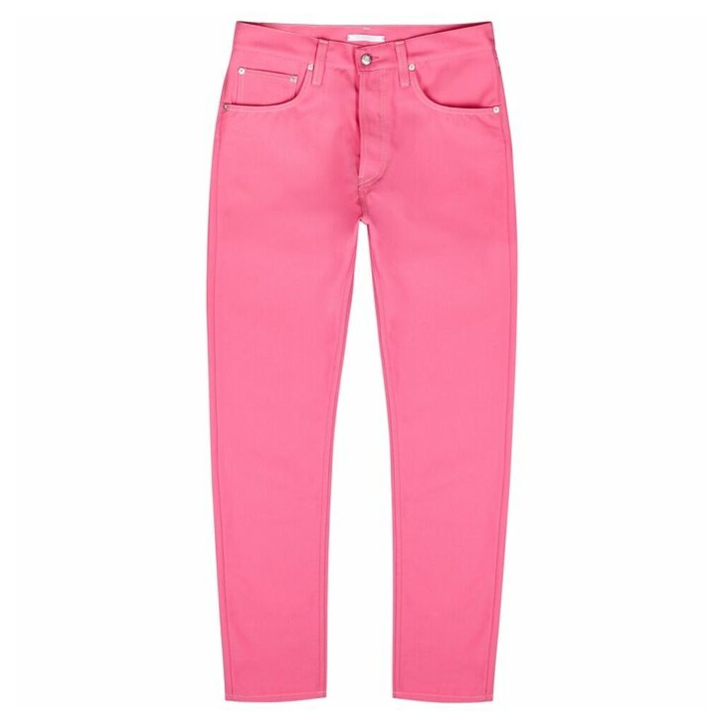 Helmut Lang Pink Straight-leg Jeans