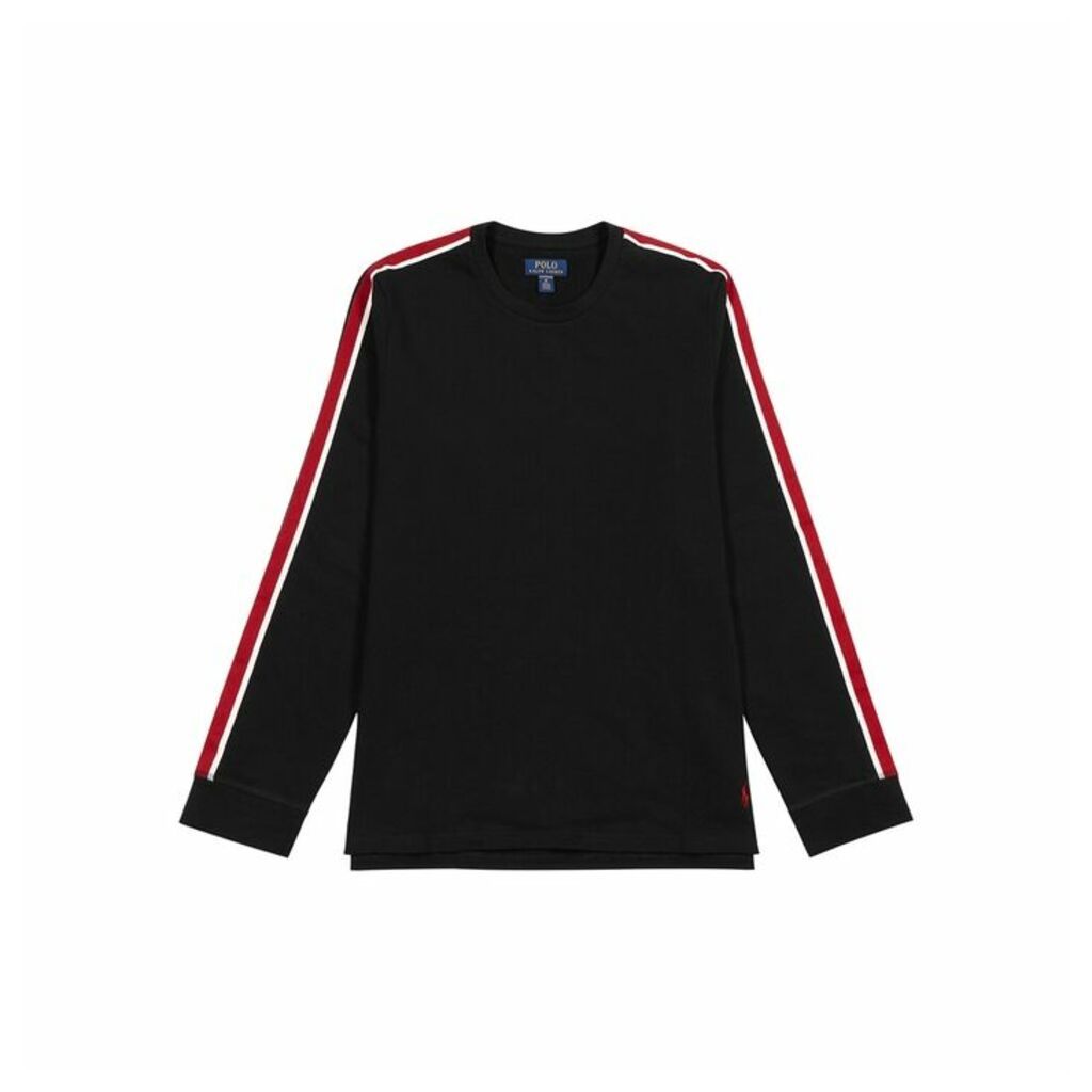 Polo Ralph Lauren Black Cotton-blend Sweatshirt