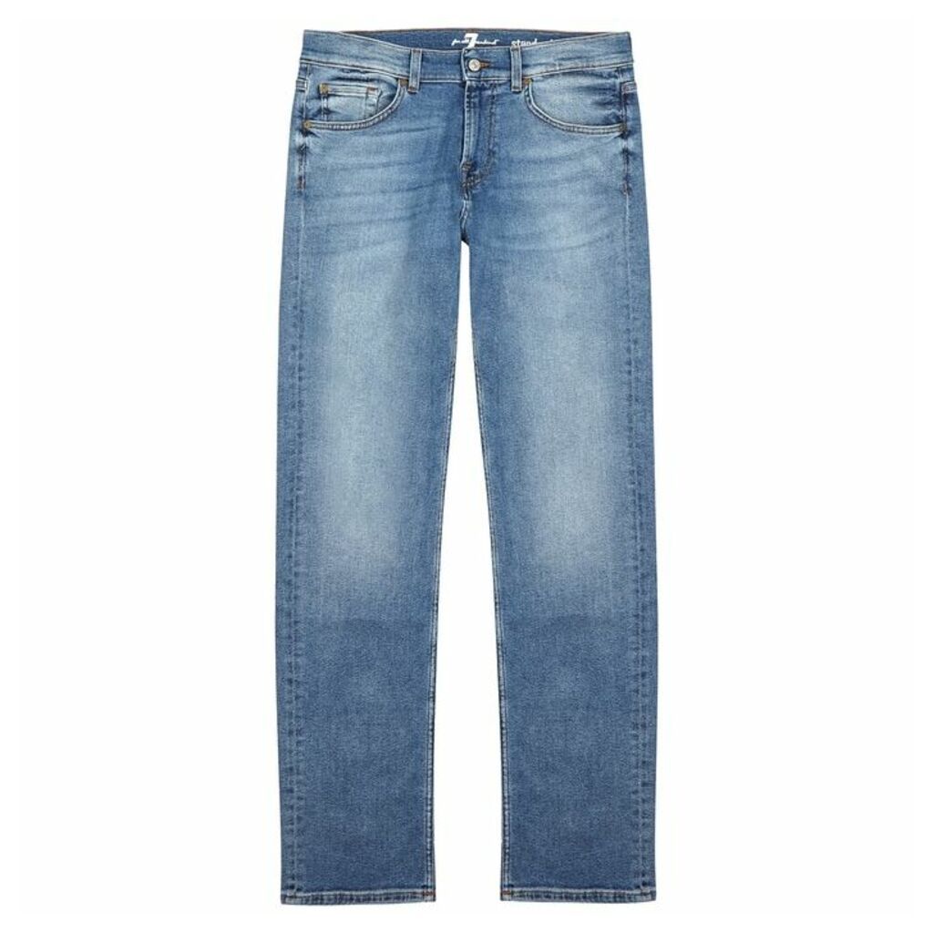 7 For All Mankind Standard Luxe Perormance Straight-leg Jeans