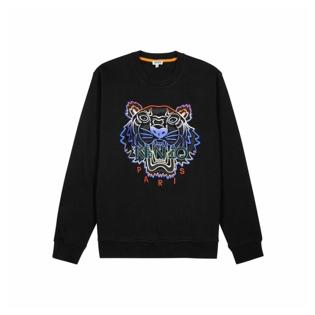 Kenzo Icon Gradient Tiger-embroidered Sweatshirt