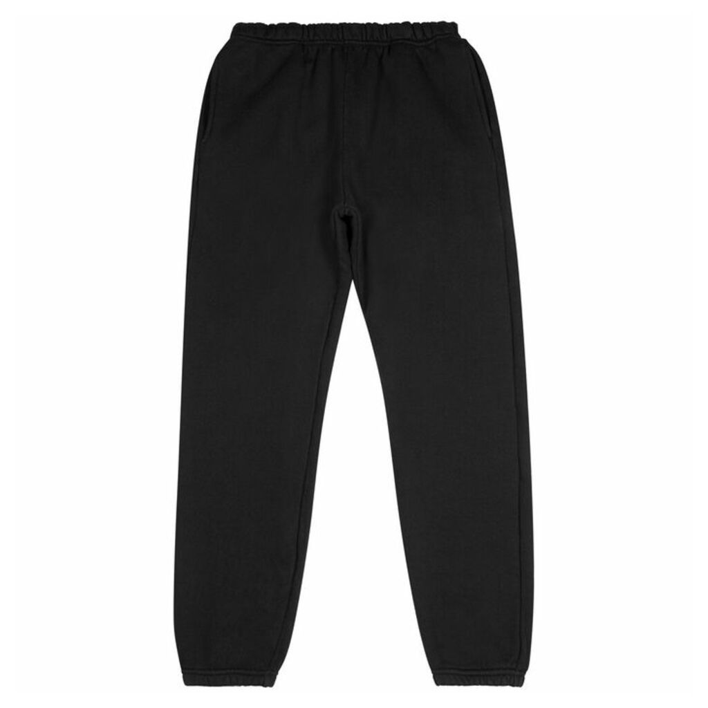 Les Tien Black Cotton-jersey Sweatpants