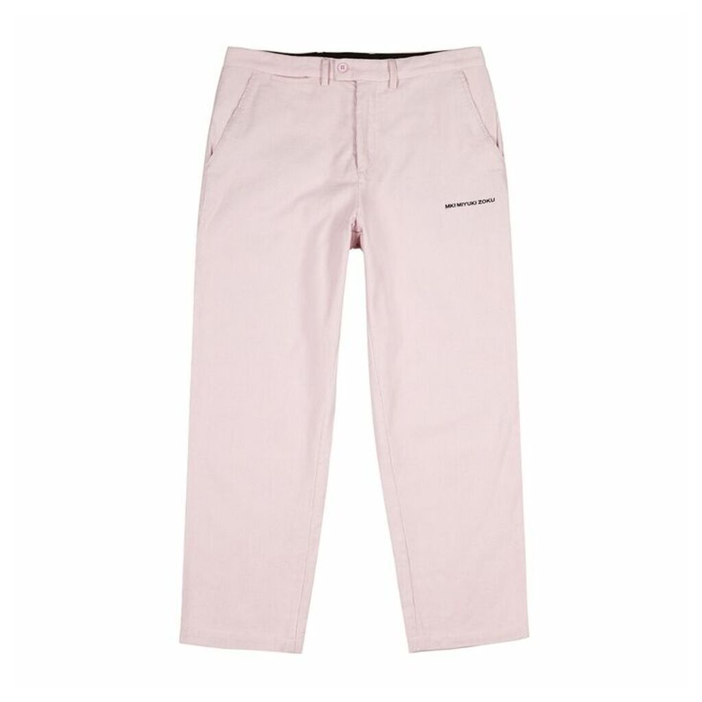 Mki Miyuki Zoku Dusty Pink Cord Trousers