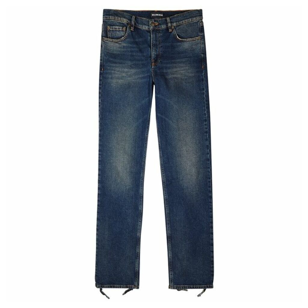 Balenciaga Blue Slim-leg Jeans