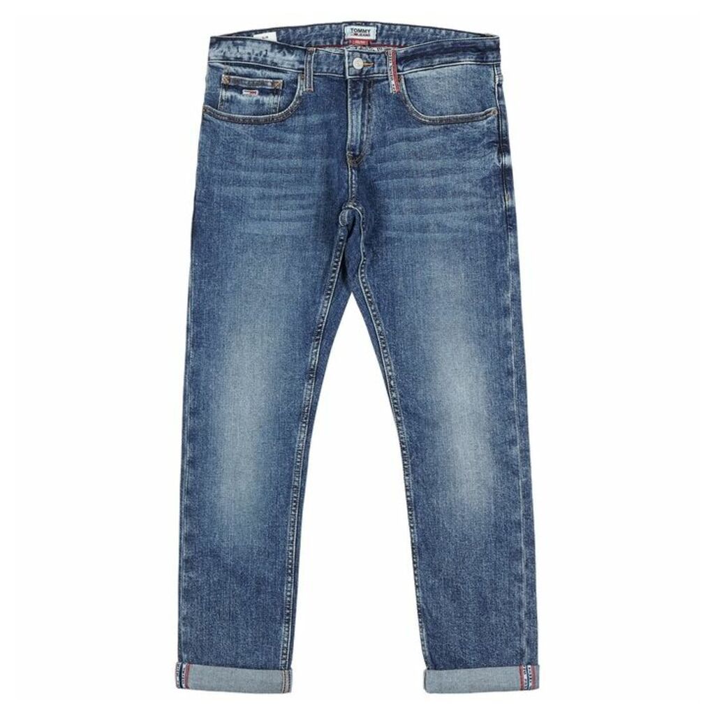 Tommy Jeans Blue Slim-leg Jeans