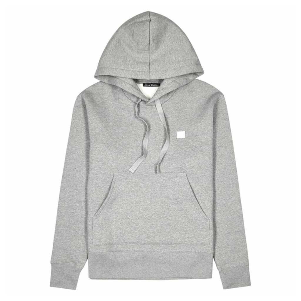 Acne Studios Ferris Grey Hooded Cotton Sweatshirt