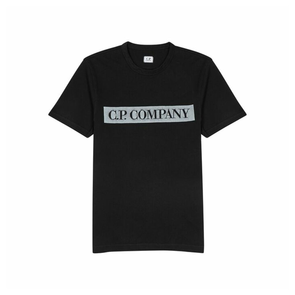 C.P. Company Black Cotton-jersey T-shirt