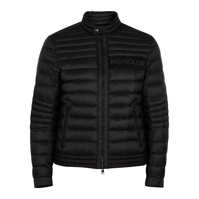 Conques Black Quilted Shell Jacket