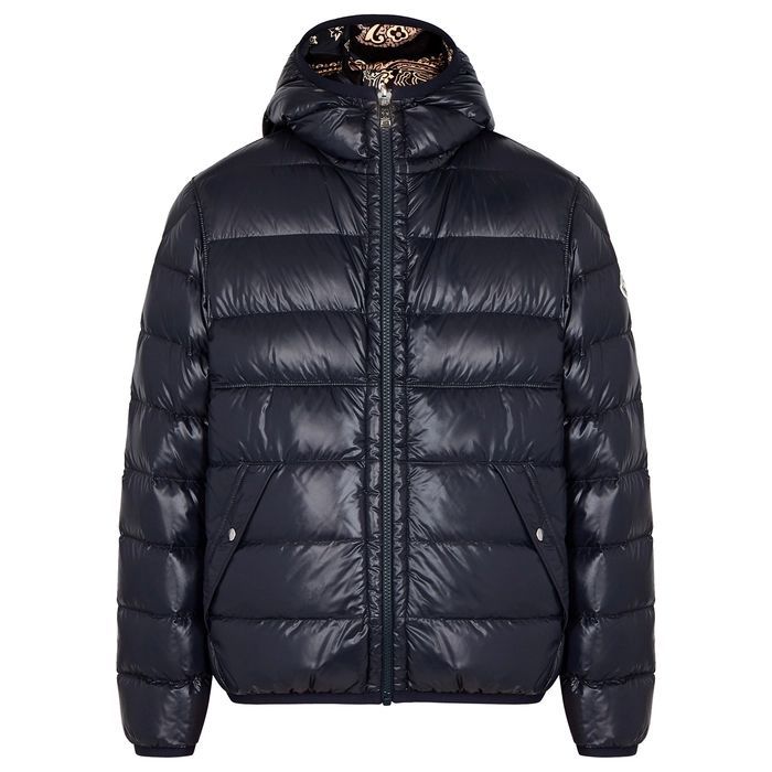 Freville Navy Reversible Quilted Shell Jacket - 5