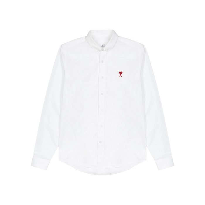 White Piqué Cotton Shirt