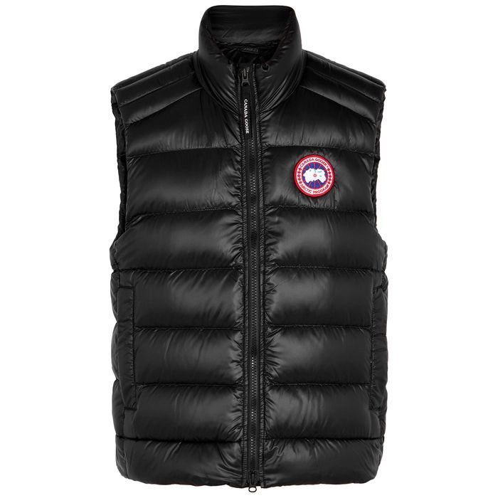 Crofton Black Quilted Shell Gilet