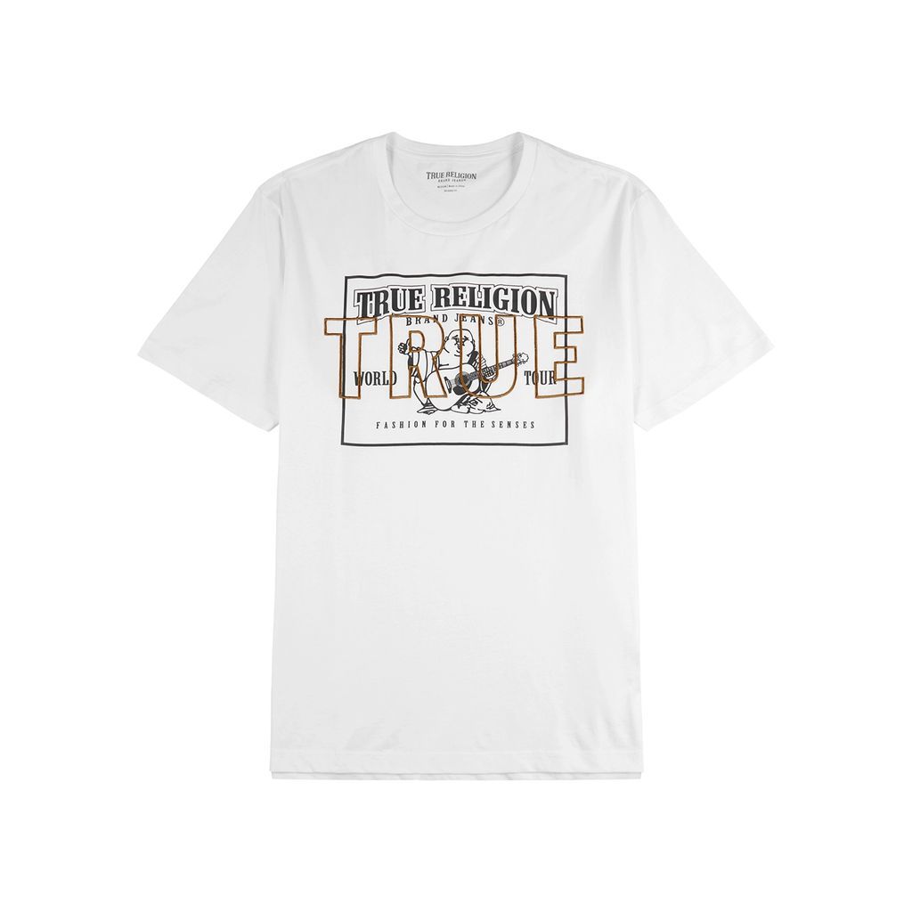 Logo-print Cotton T-shirt - White - M