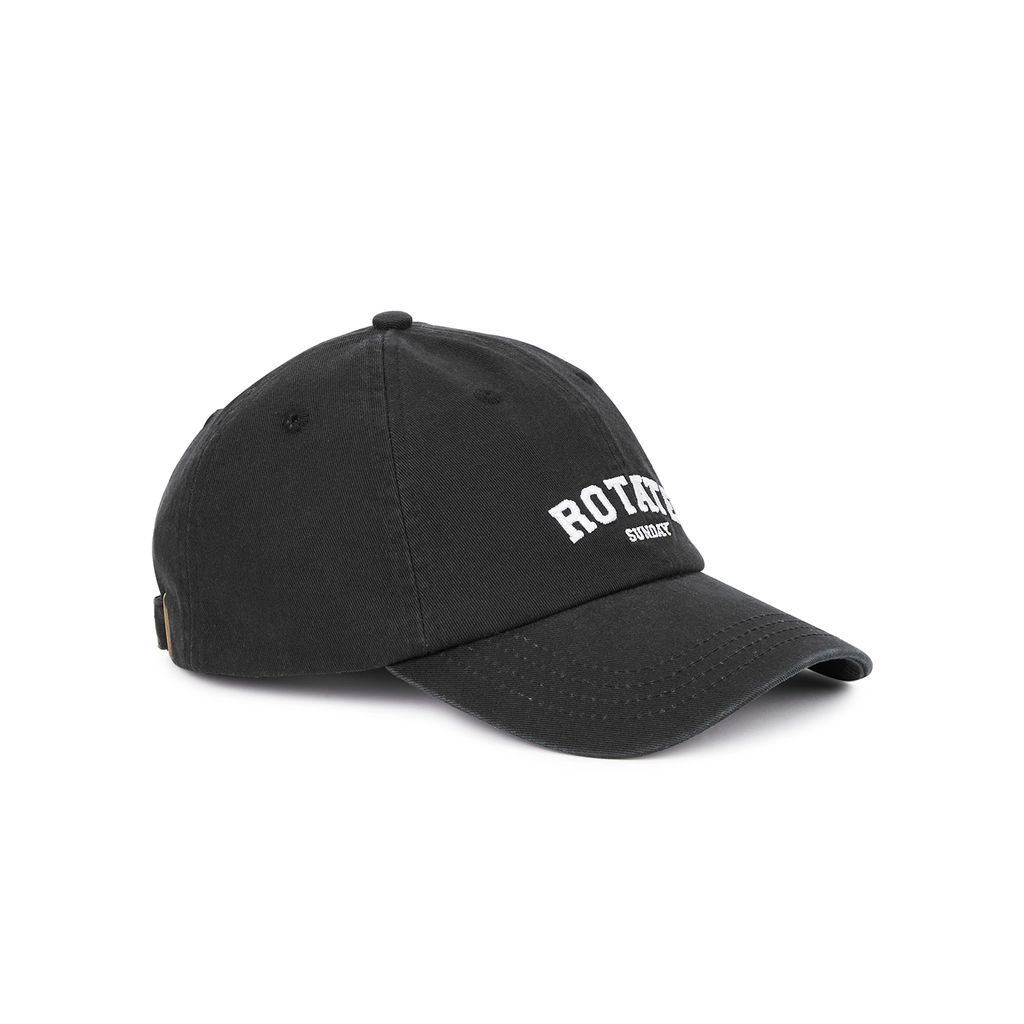 Classic Logo Cotton Cap - Black
