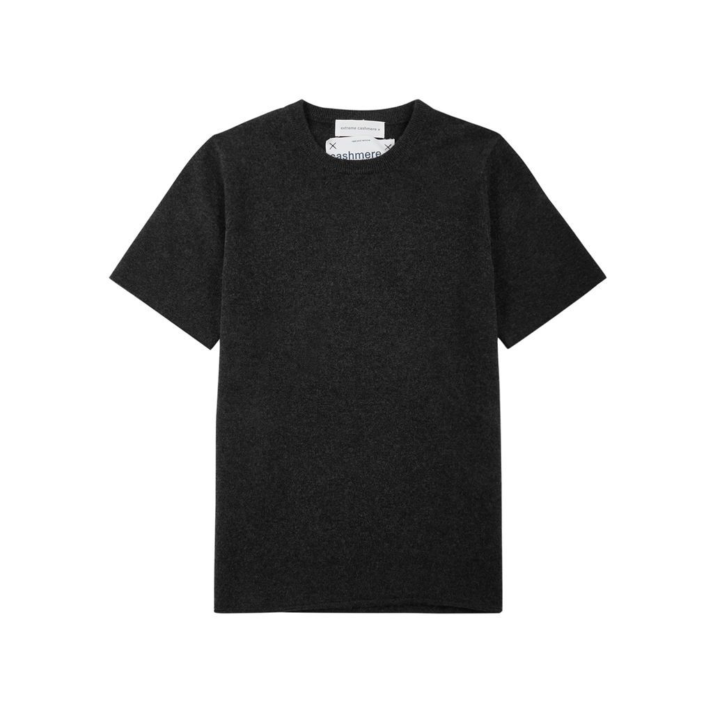 N°64 Cashmere-blend T-shirt - Black - One Size