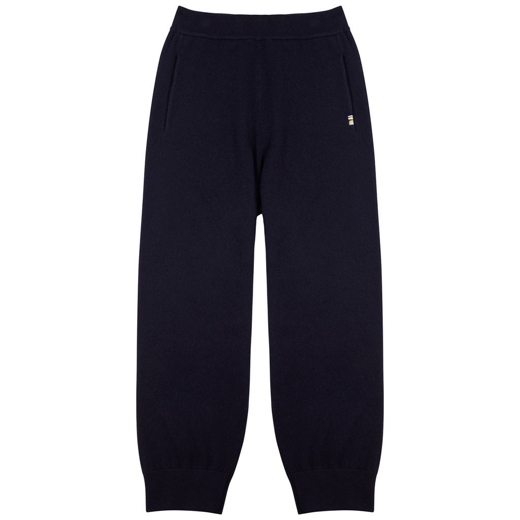 N°197 Rudolf Navy Cashmere-blend Sweatpants - One Size