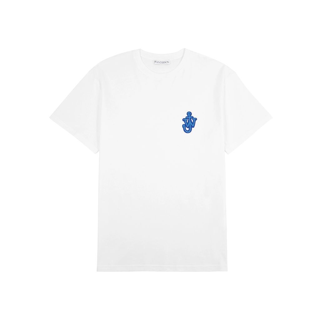 Core Logo Cotton T-shirt - White - S