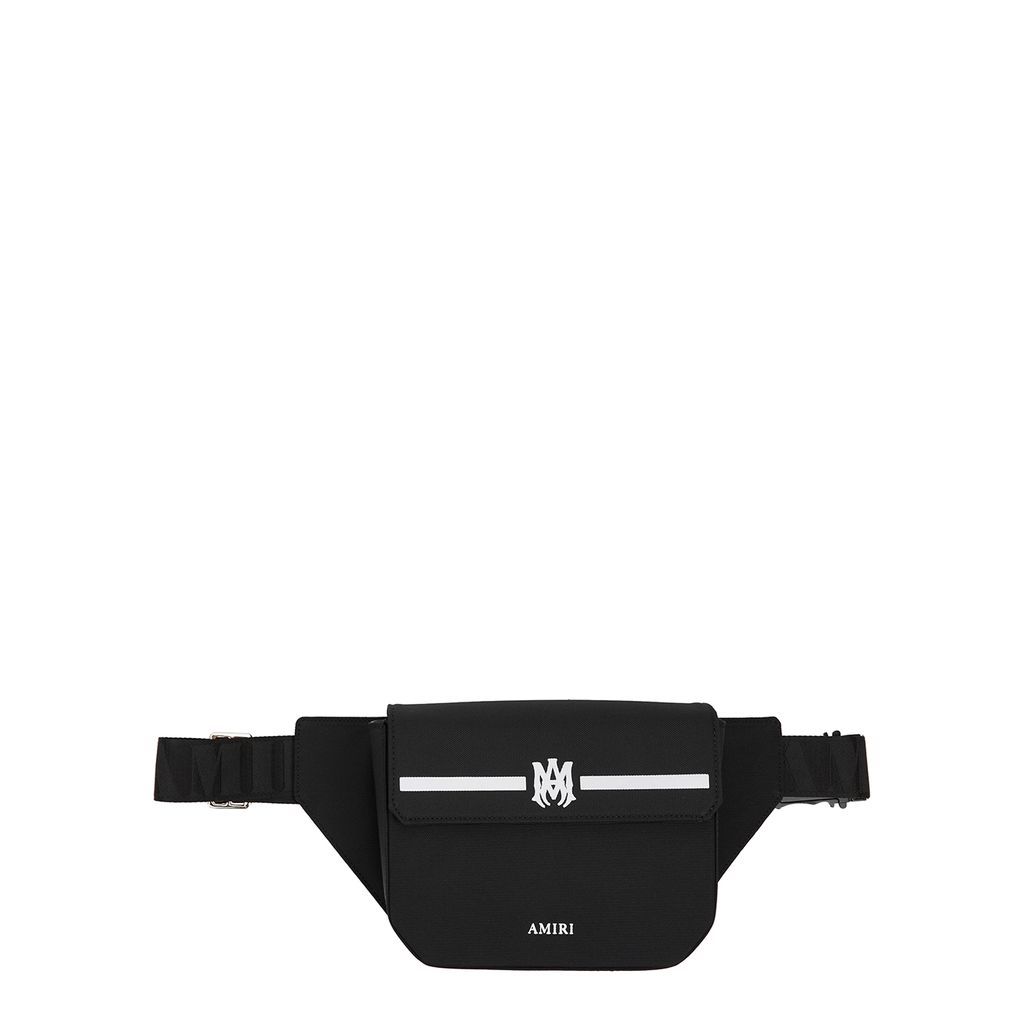 Logo Canvas Belt Bag - Black - One Size