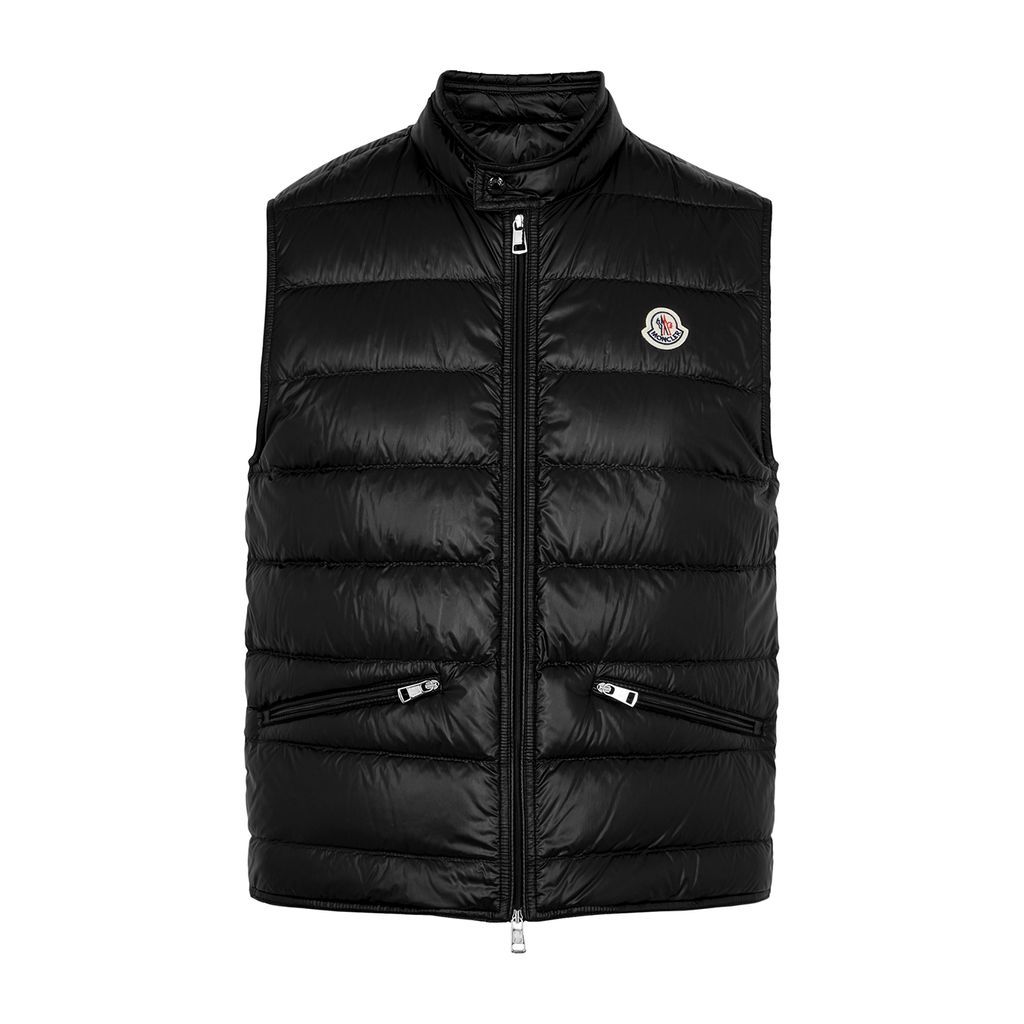Gui Quilted Shell Gilet - Black - 6