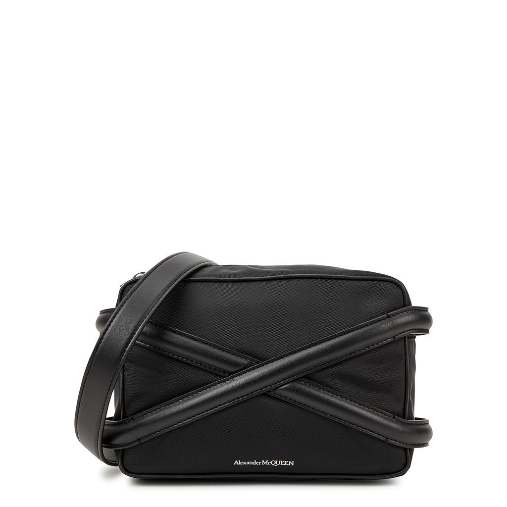 Harness Nylon Cross-body Bag - Black