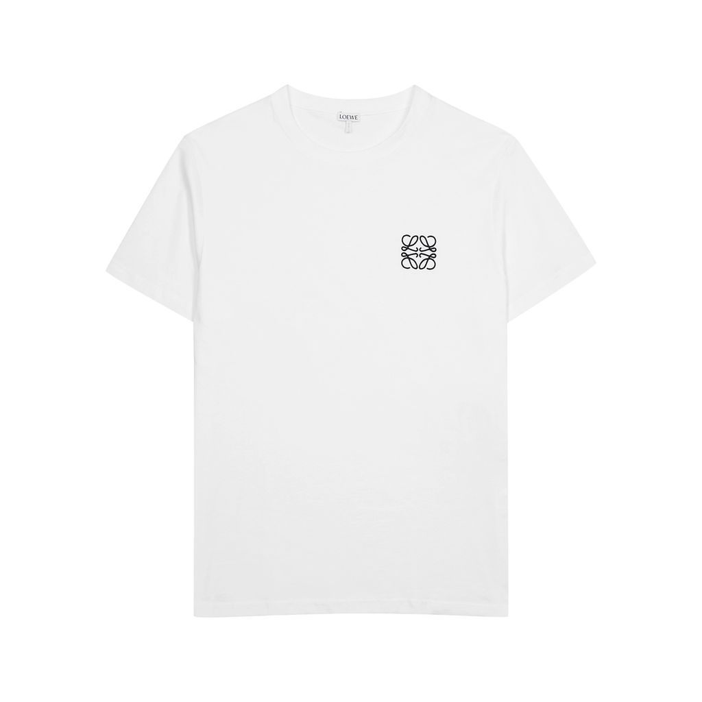 Anagram Logo Cotton T-shirt - White