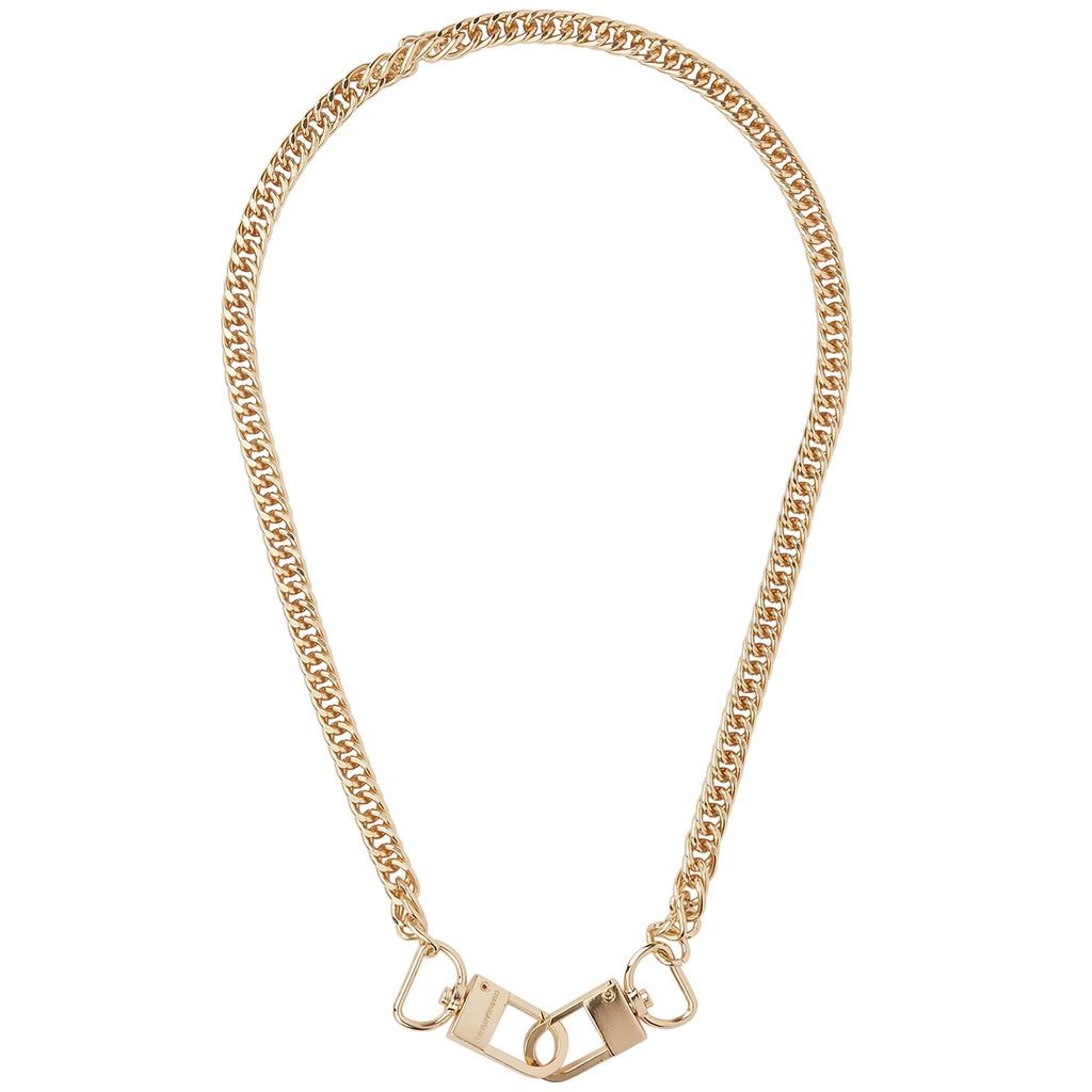 Curb 18kt Gold-plated Jean Chain