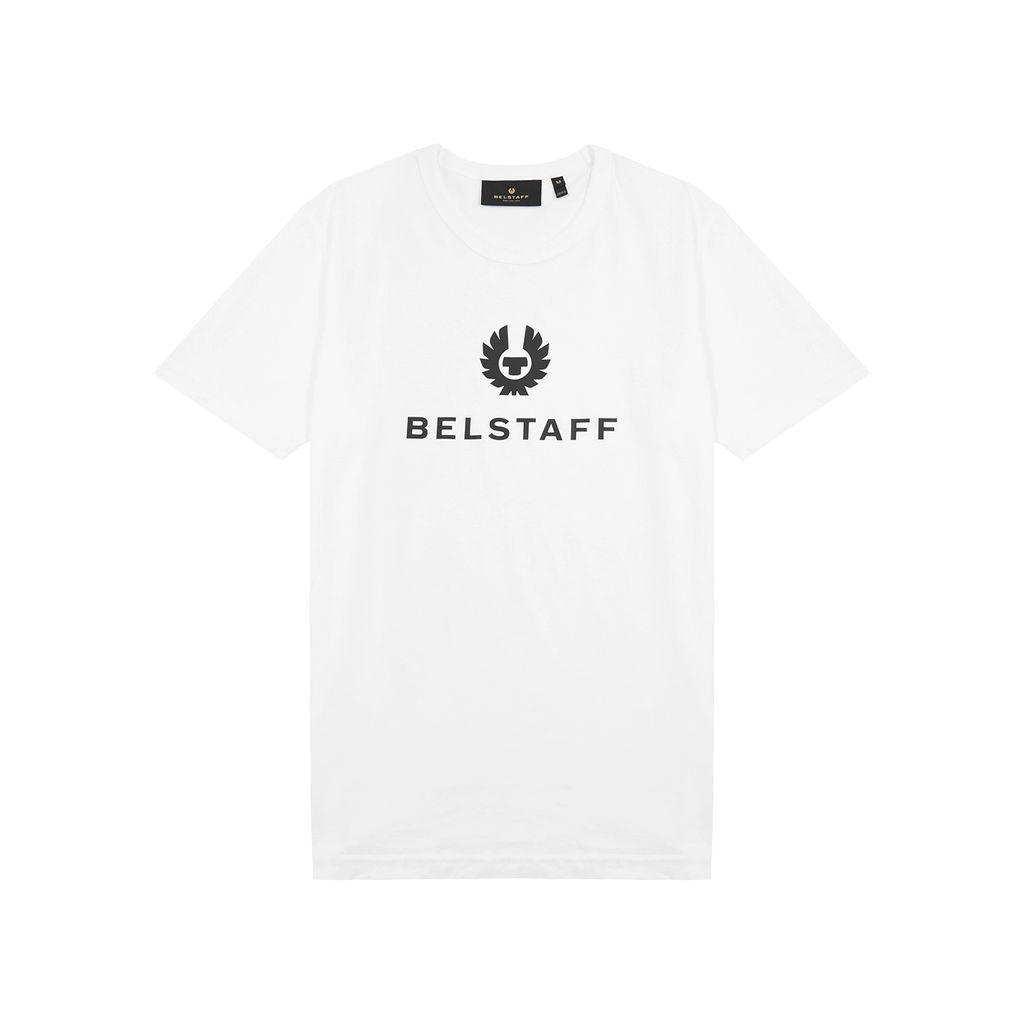 Logo-print Cotton T-shirt - White - XL