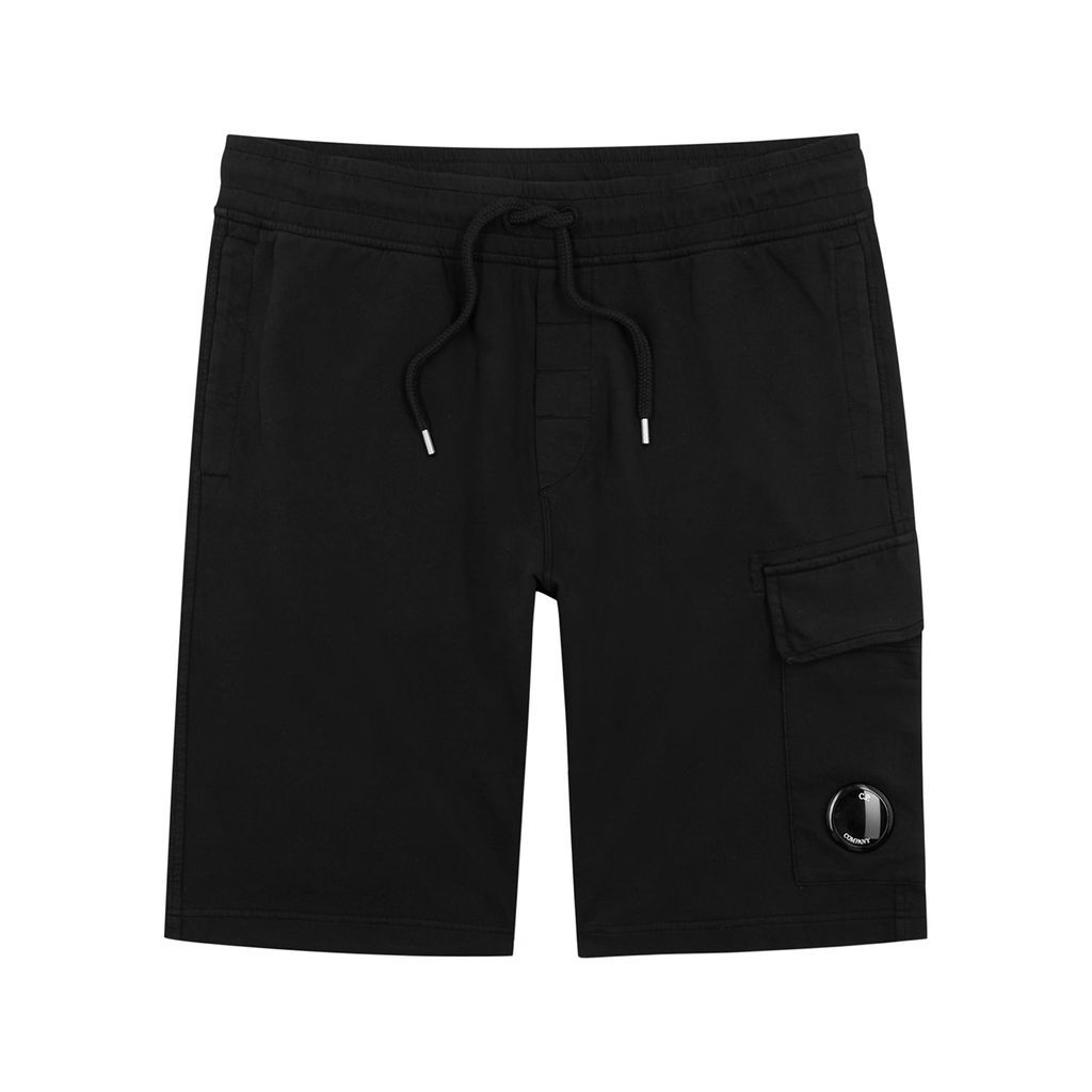 Black Cotton Shorts - XL