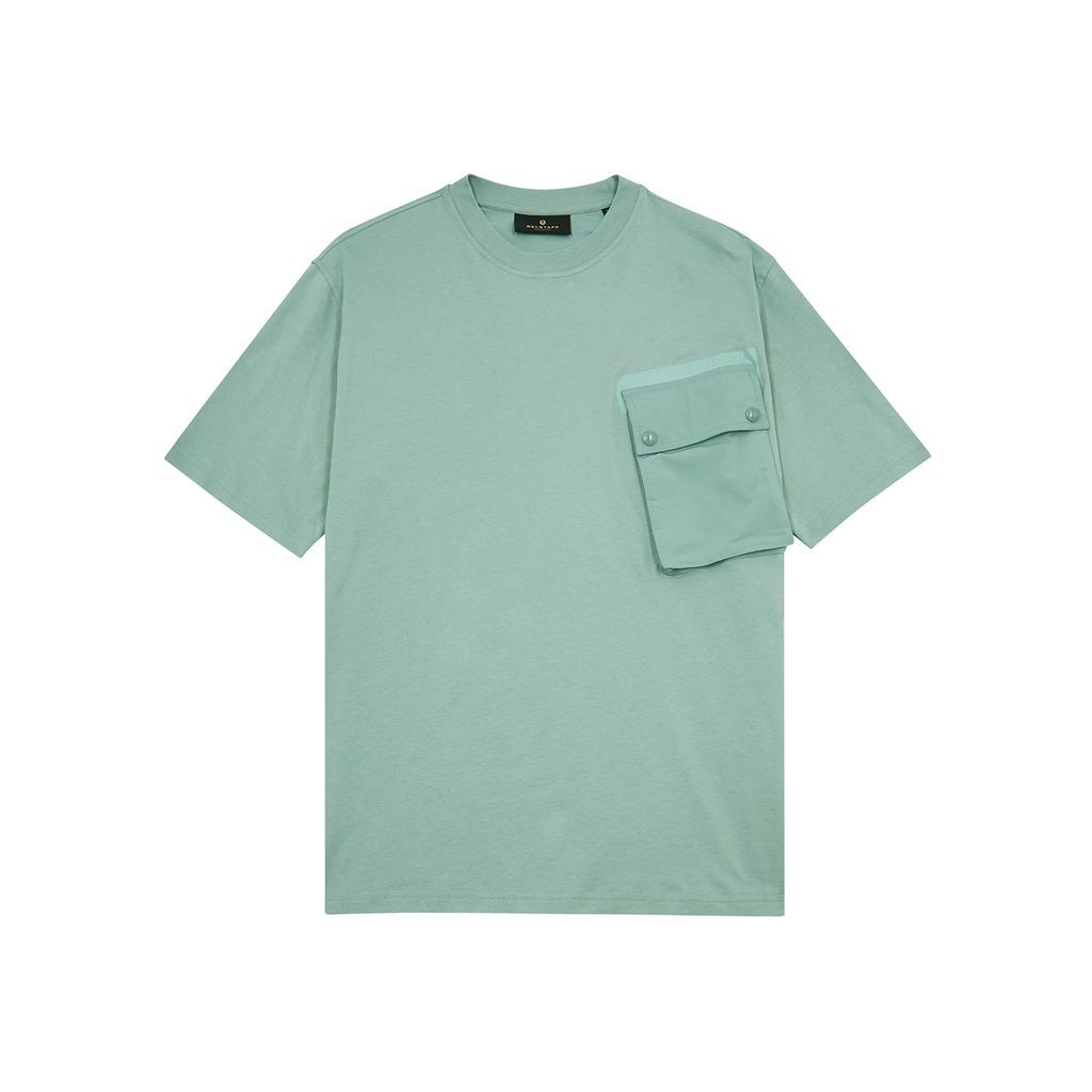Flow Cotton T-shirt - Light Green - L