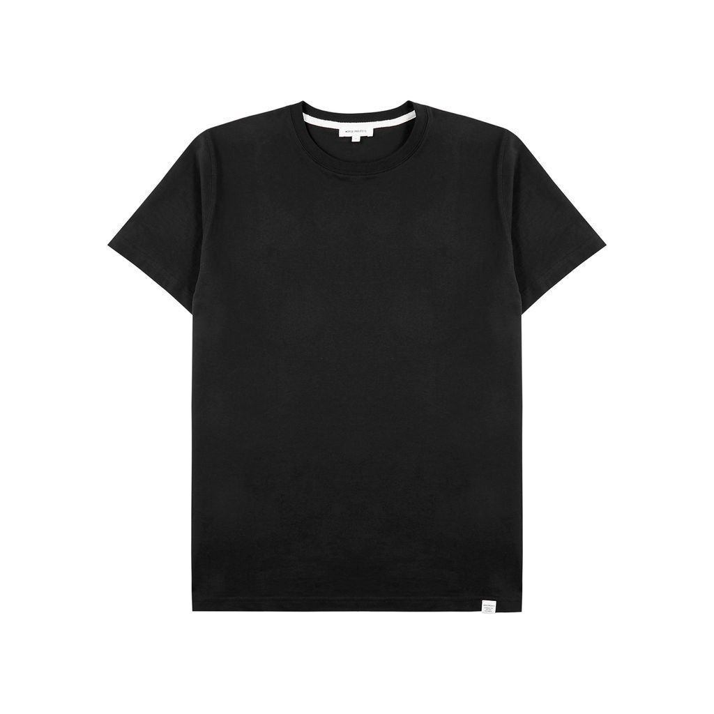 Niels Cotton T-shirt - Black - L