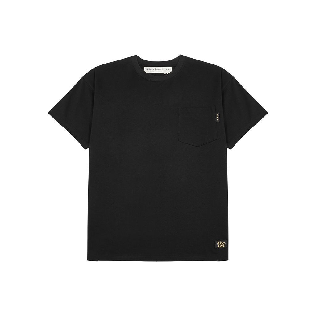 Cotton T-shirt - Black - L