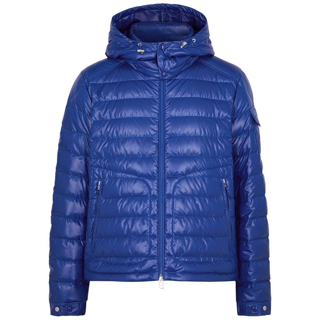 Lauros Quilted Shell Jacket - Bright Blue - 5