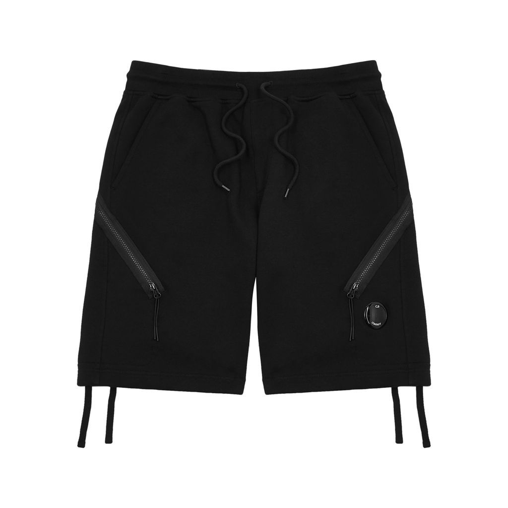 Cotton Shorts - Black - S