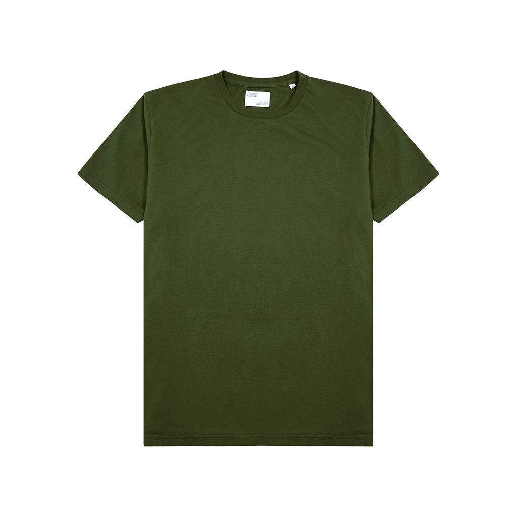 Cotton T-shirt - Green - M