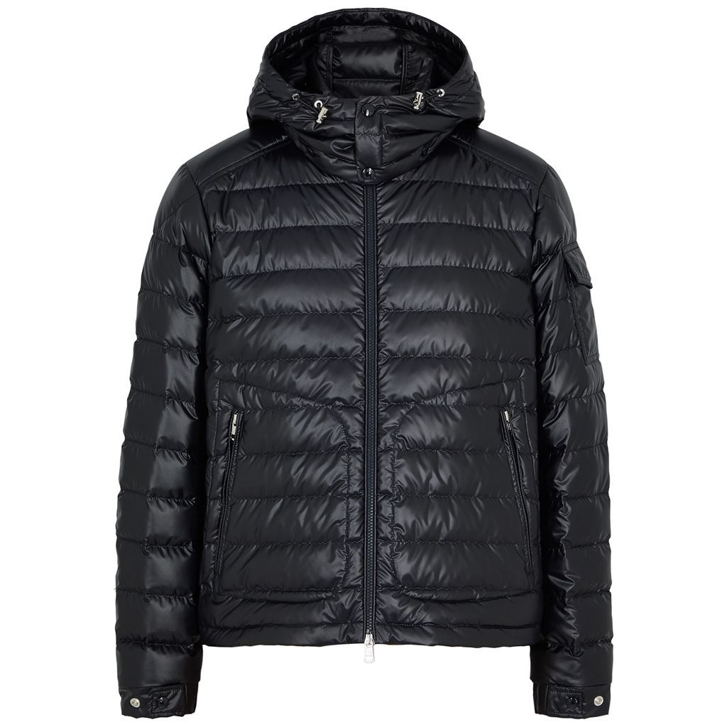 Lauros Quilted Shell Jacket - Navy - 5