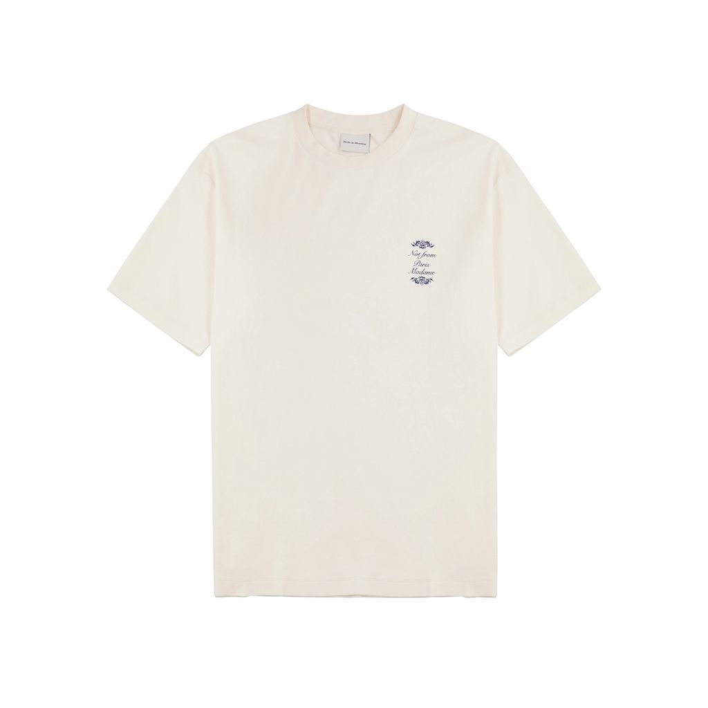 Nfpm Ornements Cotton T-shirt - Cream - S