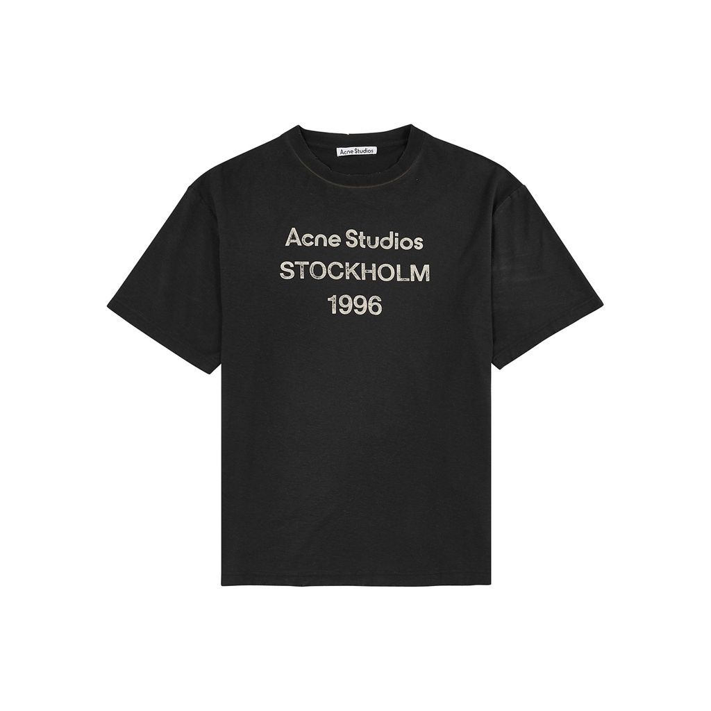 Exford 1996 Logo Cotton-blend T-shirt - Black - L