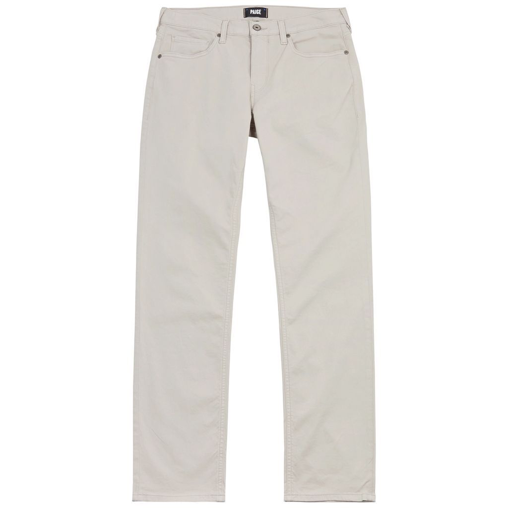 Federal Straight-leg Jeans - Cream - W32