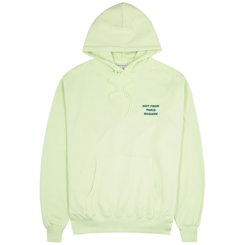 Classique Nfpm Hooded Cotton Sweatshirt - Green - M