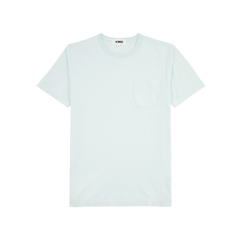 Wild Slubbed Cotton T-shirt - Light Blue - M