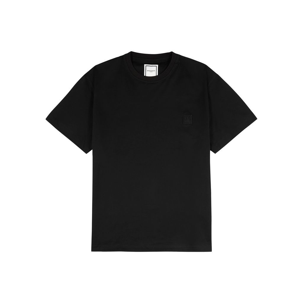 Logo Cotton T-shirt - Black And White - 52