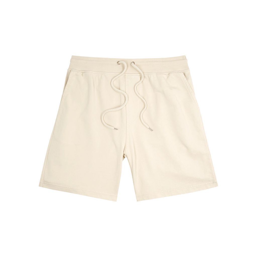 Cream Cotton Shorts - Off White - XL