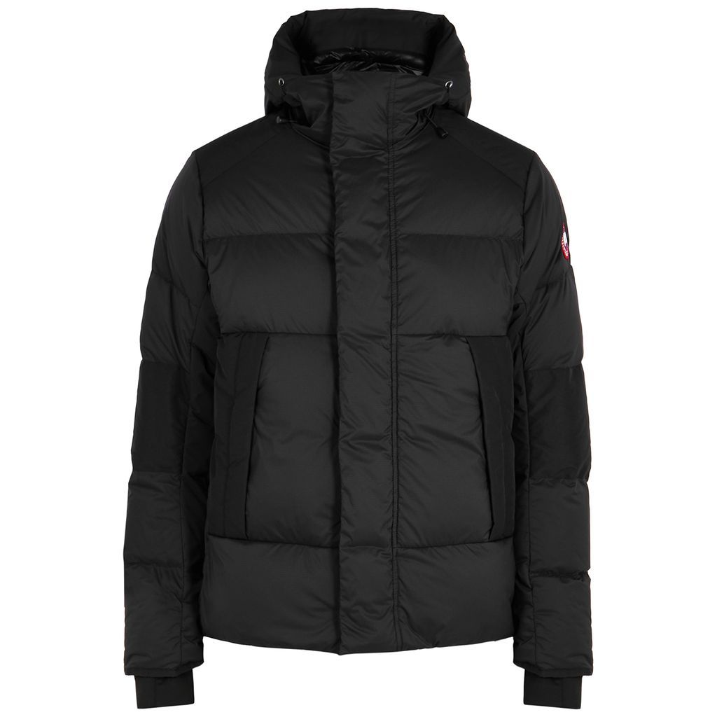 Armstrong Quilted Feather-Light Shell Jacket, Black - L