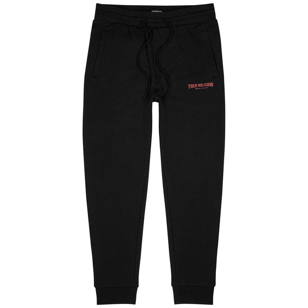 Black Cotton-blend Sweatpants - S