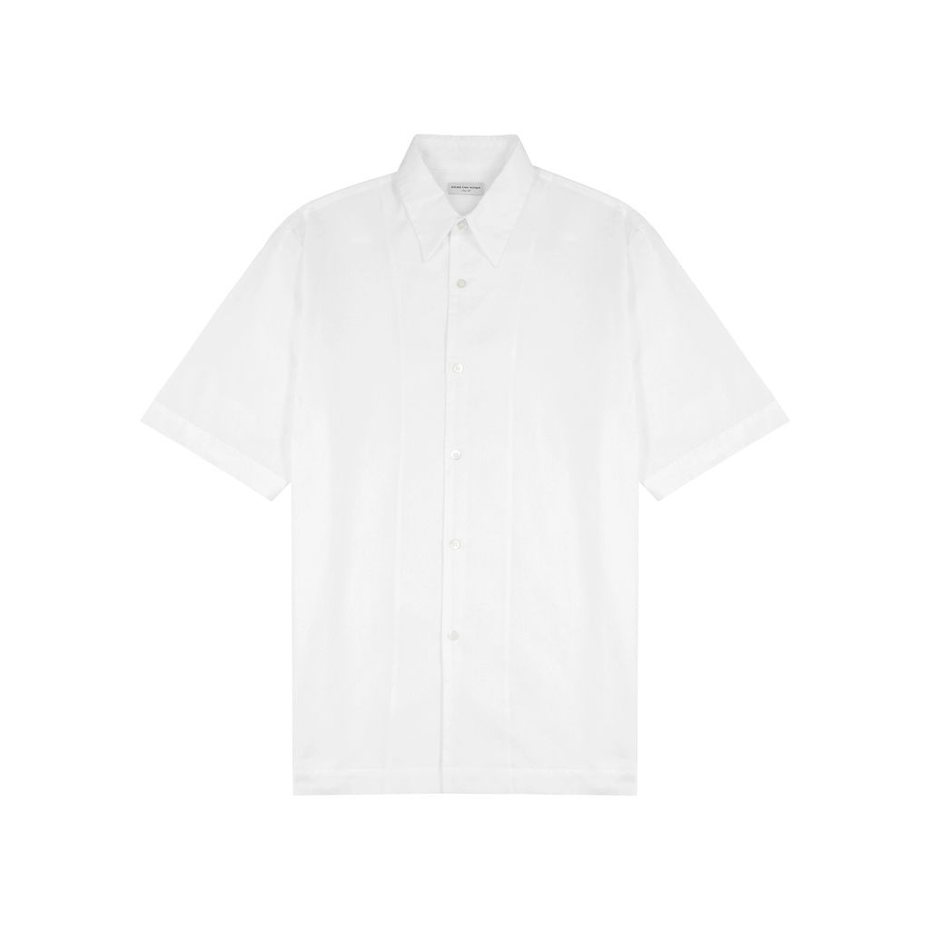 Clasen Cotton Shirt - White - 48