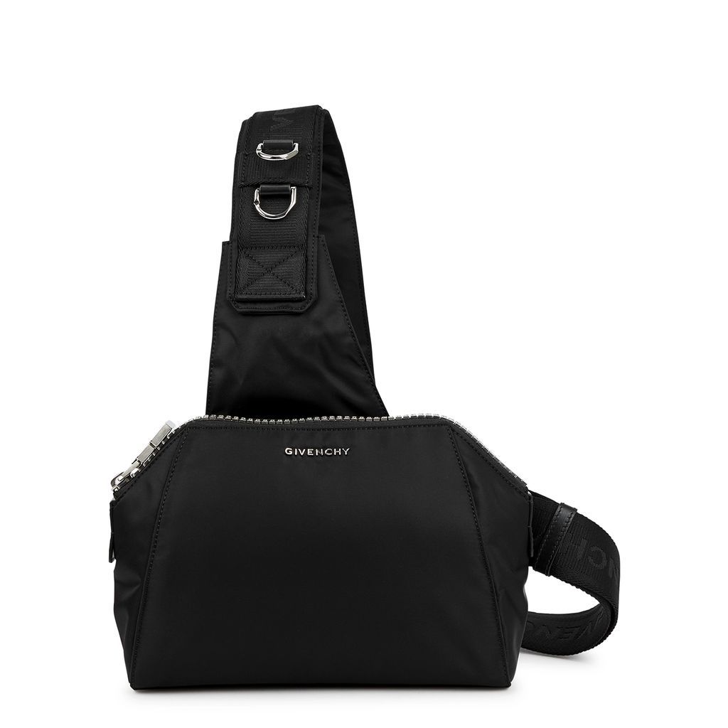 Antigona Nylon Cross-body Bag - Black - One Size