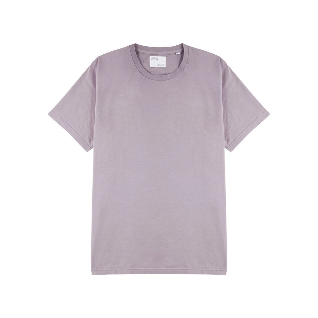 Lilac Cotton T-shirt - L