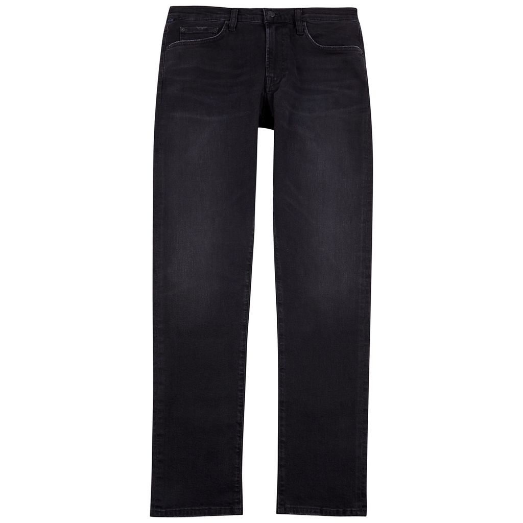 London Dark Grey Slim-leg Jeans - W28