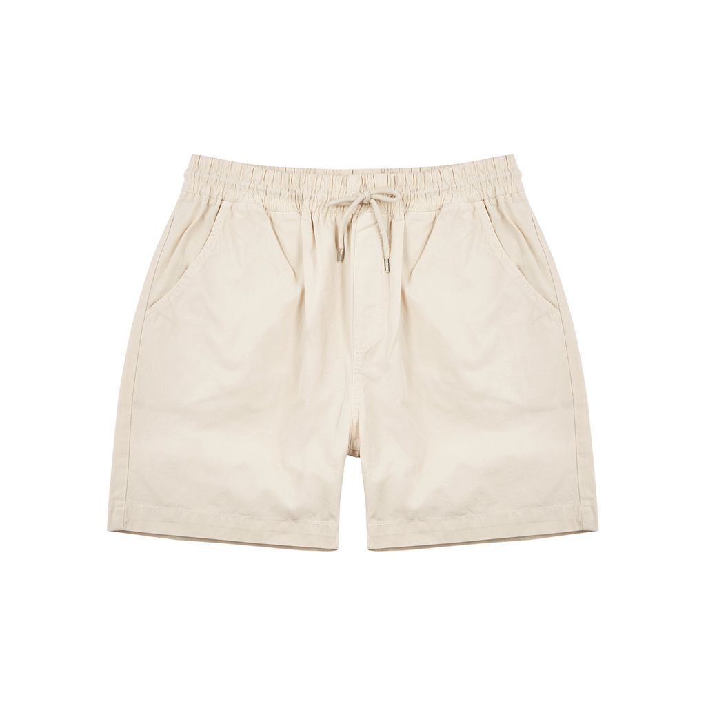 Off-white Cotton Shorts - XL