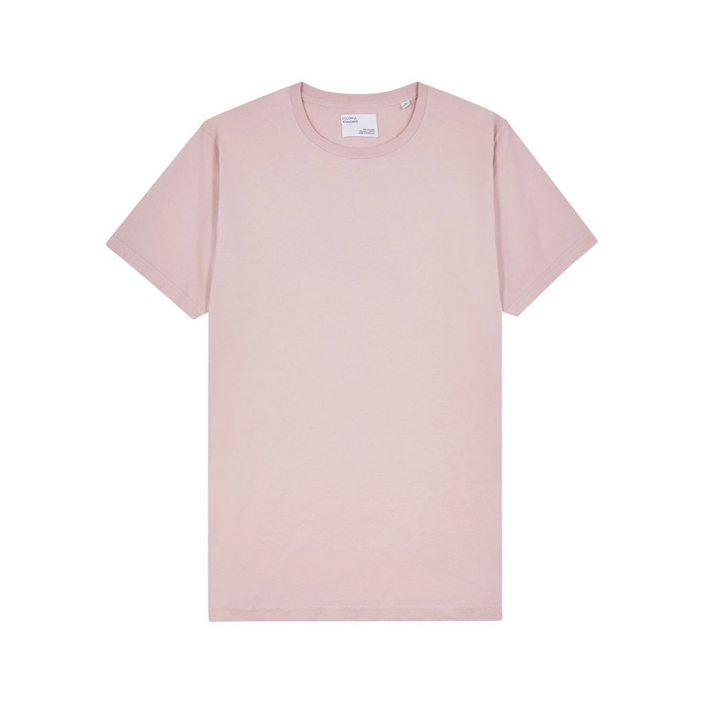 Light Pink Cotton T-shirt - S