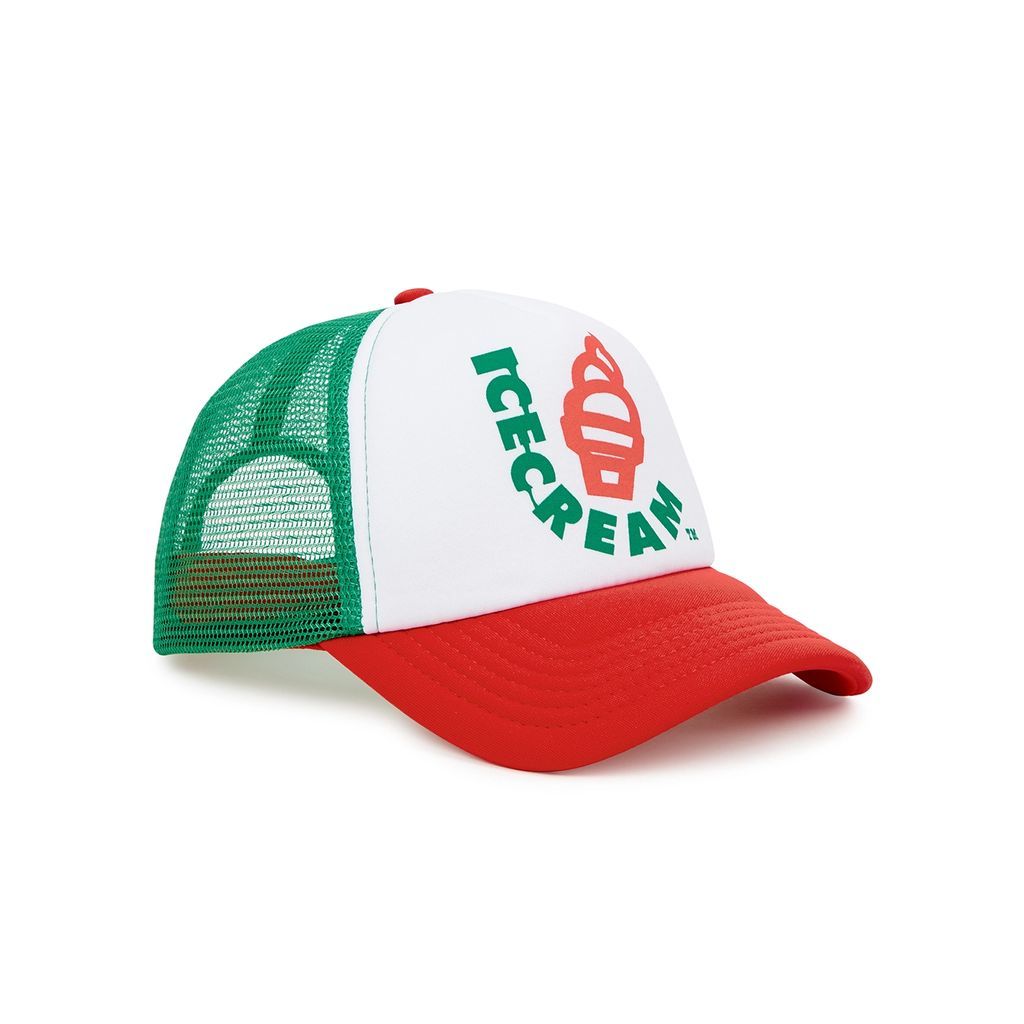 Soft Serve Logo Trucker Hat - Multicoloured
