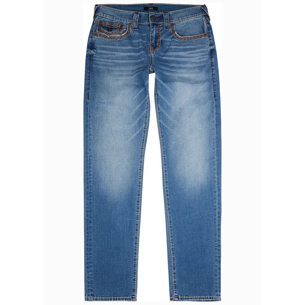 Rocco Slim-leg Jeans - MID BLU - W36